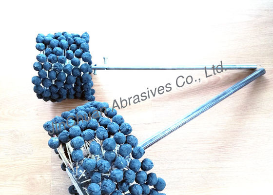 Penelitian Operasi Kuas Manual Mengasah Flex, Bola Silinder Mengasah Ukuran 4 Inch