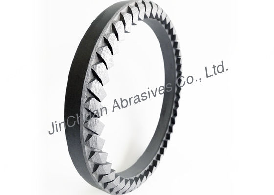 Roda Berlian Sintered Silinder Kekuatan Tinggi Untuk Bantalan Rem Ukuran Khusus