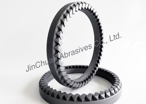 Roda Berlian Sintered Silinder Kekuatan Tinggi Untuk Bantalan Rem Ukuran Khusus