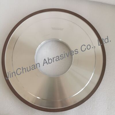 Self-Sharpening Resin Bond Diamond Grinding Wheel 350mm 20mm Tepi 127mm Bor Efisiensi Penggilingan Tinggi