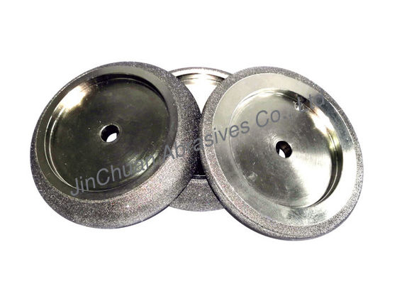 Akurasi Dimensi Tinggi Roda Asah CBN Untuk Gergaji Pita Kayu 6 inci