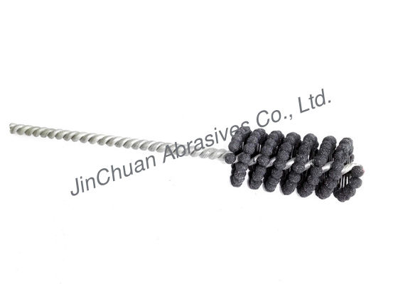 76 mm Warna Hitam abrasive Flexible Honing Brush untuk Poles dan deburr
