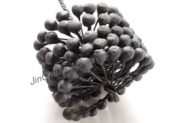 Grit 600 Menghapus Burr Honing Brush / Industri Deburring Silicon Carbide Flex Hone