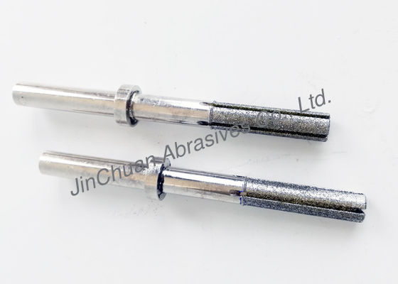 12mm Diameter 50mm Panjang Permukaan Finishing Diamond Grinding Pins