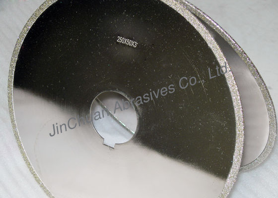 Kekuatan tinggi abrasive dilapisi Diamond Blade / 10 Inch Diamond Sharpening Disc