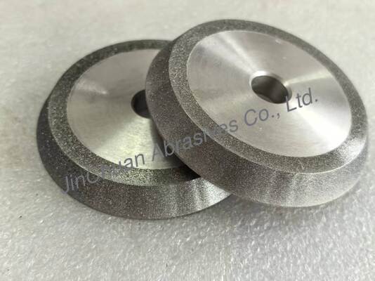 Roda Penggiling Berlian Elektroplated tahan aus 78*10*12.7*5*V60 Dengan Kapasitas Kecepatan Tinggi