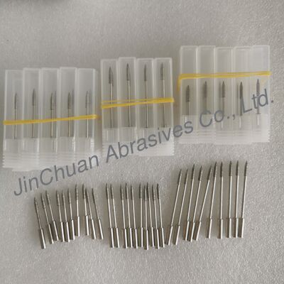 D151# Pin penggilingan berlian dengan diameter kepala 2,2 mm dan pelapis berlian tahan abrasi