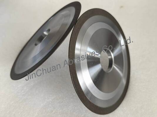 Resin CBN Grinding Wheel 14F1 150*8*32mm Umur panjang Untuk HSS Tool Grinding Dengan Lapisan CBN 1,3mm-4.0mm