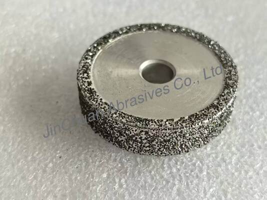 1A1 Roda Gerinda Berlian Elektroplating Kustom dengan Nomor Grit D30/35, Diameter 40mm