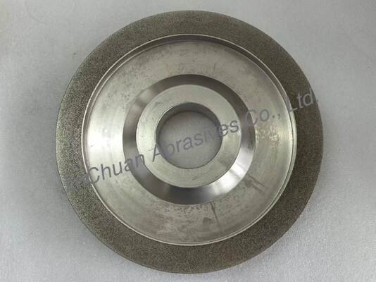 Gerinda Berlapis Elektro-CBN Berbentuk Khusus Digunakan untuk Baja Paduan, Diameter 300mm, Nomor Grit B80/100