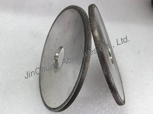 Roda Chamfering Electroplated CBN 150mm dengan Grit B140/170 dan Lubang 31.75mm untuk Penggilingan Presisi