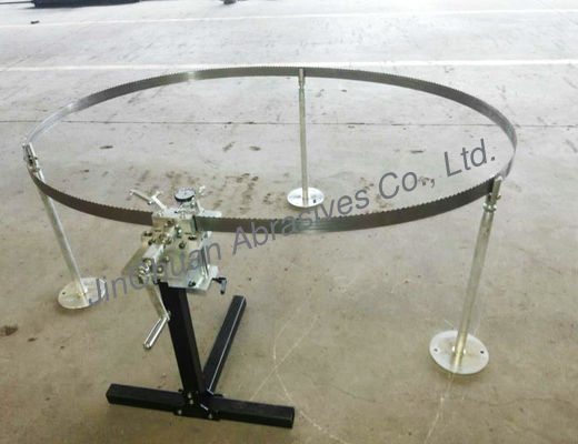 MF4050 Manual Band Saw Blade Pengaturan Mesin / Mesin Terbuka Untuk Woodworking