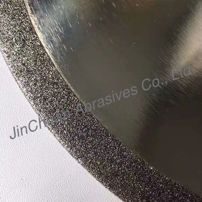 50 Grit CBN Cutting Wheel 12 "Grinding Wheel Untuk Memotong Pegas Baja