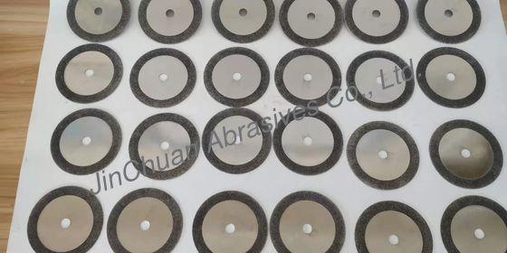 CBN Sharpening Wheels Disc Disadur Satu Sisi Dilapisi Untuk Memotong Baja