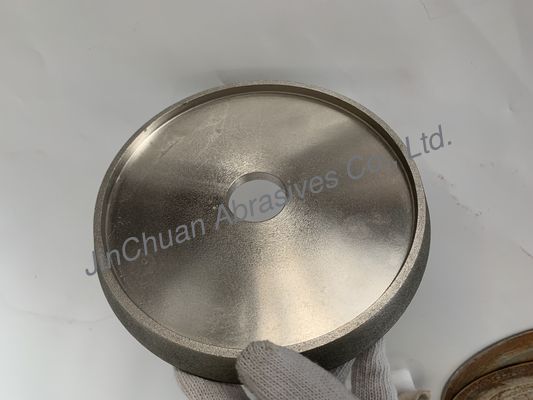 Paralel Berlian Aluminium Alloy Grinding Wheel Diamond Plain Wheels untuk band saw blades