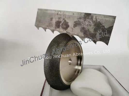 5 inci CBN Band Saw Sharpening Wheel untuk Grind Lenox Woodmaster Saw Blades Sharpen