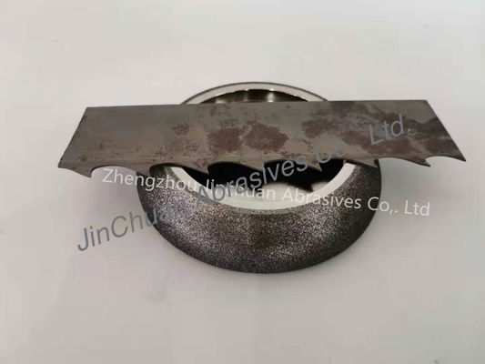 5 inci CBN Band Saw Sharpening Wheel untuk Grind Lenox Woodmaster Saw Blades Sharpen