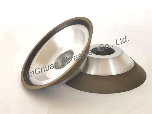 Mengasah Kayu D64 Grit Diamond Sanding Wheel Ikatan Resin Tugas Berat