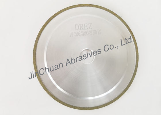 14A1 150mm * 6.35mm * 3mm * 3mm * 20mm D80 / 100 / Resin Terikat Berlian Grinding Roda Efisiensi Penggilingan Tinggi