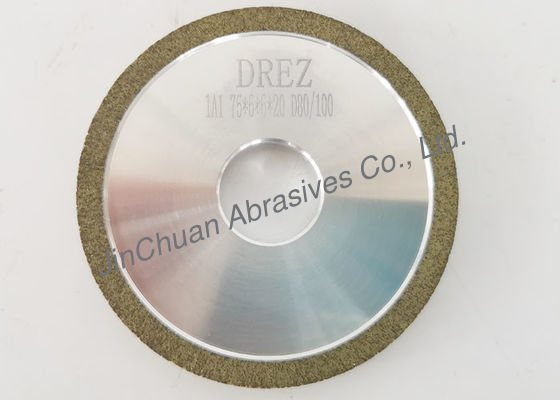 1A1 75mm * 6mm * 6mm * 20mm D80 / 100 Obligasi Resin Gringing Wheel / Berlian Resin Obligasi Grinding Wheel