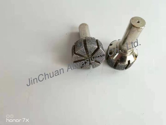 Mempertajam CBN Grinding Pins Diamond Grinding Burrs Untuk Industri Mesin