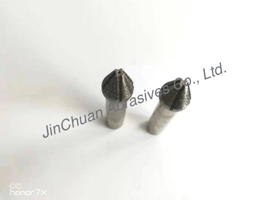 Kekerasan Tinggi Diamond Grinding Head Berlian Mounted Point Set Ukuran Kecil