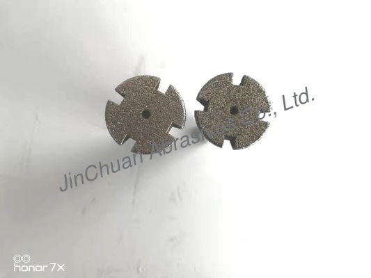 Bentuk Kerucut Diamond Grinding Pins Diamond Grinding Bit Perlawanan Yang Konsisten