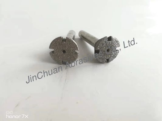 Bentuk Kerucut Diamond Grinding Pins Diamond Grinding Bit Perlawanan Yang Konsisten