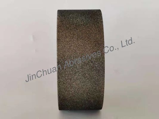 Tebal CBN Cylindrical Grinding Wheel 4 Inch 127mm Diameter Dalam Kekerasan Tinggi