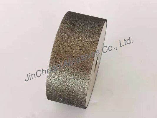 Tebal CBN Cylindrical Grinding Wheel 4 Inch 127mm Diameter Dalam Kekerasan Tinggi