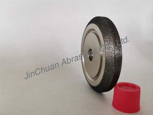 Double Layer Cbn Grinding Wheels B107-2 Galvanic Bonding 20mm Lubang Dalam