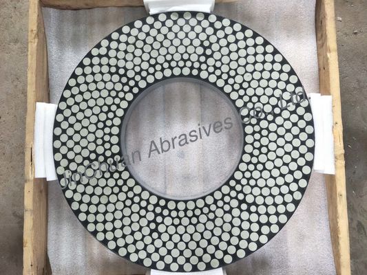 Putaran CBN Diamond Wheel Keramik Diamond Grinding Disc Sertifikasi ISO