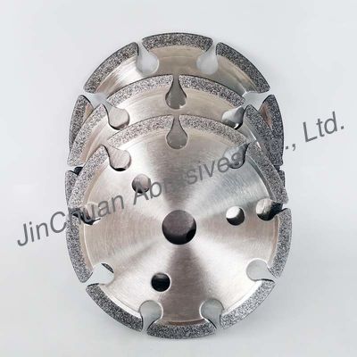 Ukuran Mesh CBN Diamond Wheel / Cbn Grinding Wheels Untuk Mengasah Gergaji