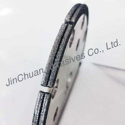 Bentuk Cbn Diamond Grinding Wheels Bahan Baja Bentuk Bulat Kinerja Tinggi