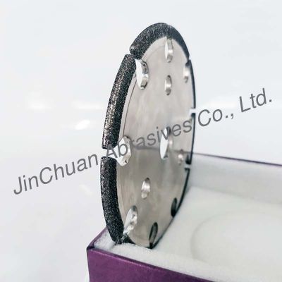 Efisiensi Kerja Tinggi CBN Diamond Wheel Electroplated Bond Sertifikasi ISO