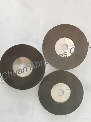 Diameter 126.9mm Roda Gerinda Cbn Berbentuk Datar Untuk tepi cepat