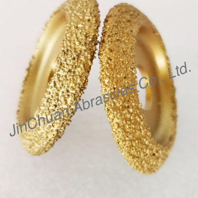 Cast Iron Grinding Brazed D60mm CBN Diamond Wheel / Tiga pilihan granularitas 50 / 60.100 / 120.200 / 230