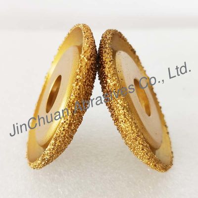 Cast Iron Grinding Brazed D60mm CBN Diamond Wheel / Tiga pilihan granularitas 50 / 60.100 / 120.200 / 230