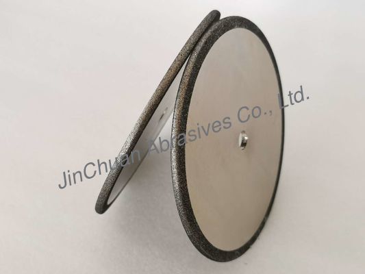 Roda Cutoff Berlian 1F1 Berbentuk Datar Untuk Tungsten Carbide