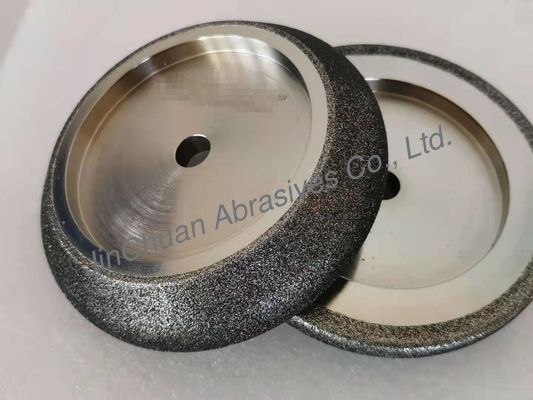 127 * 12.7 * 25 Roda Berlian CBN Abrasive Dengan Ukuran Partikel 213 10/30