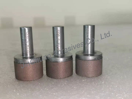 19.5 * 35 * 8mm Diamond Mounted Point CBN Grinding Pins Untuk Pemolesan Safir