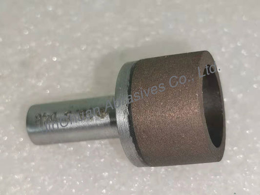 19.5 * 35 * 8mm Diamond Mounted Point CBN Grinding Pins Untuk Pemolesan Safir