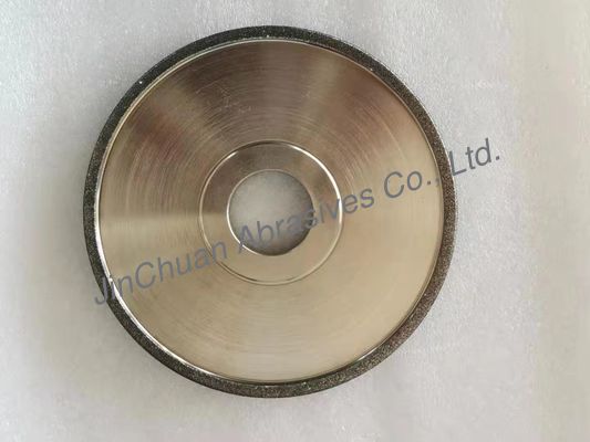 1A1 Electroplated Grinding CBN Diamond Wheel 152 * 12.7 * 34.93 * 5 B80 / 100