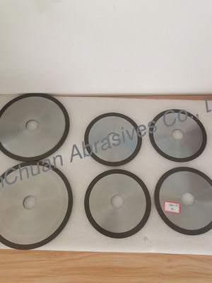 Resin Bond Diamond CBN Cutting Wheel Untuk Carbide Tungsten Magnetic Glass Quartz