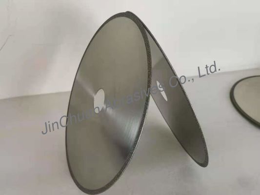 1.2mm Tipis Dilapisi CBN Grinding Wheels Aluminium Oxide Sanding Disc