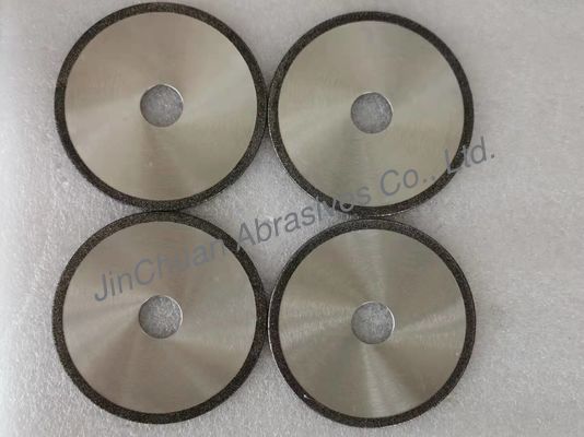 1F1 Electroplated CBN Grinding Wheels B100/120 Warna Abu-abu