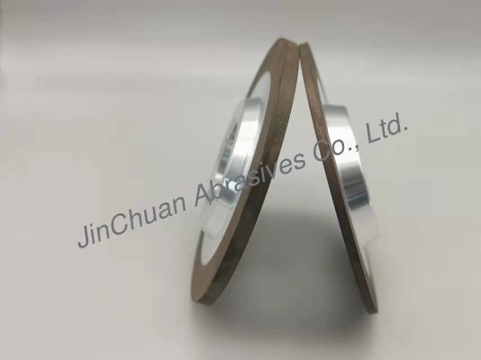 Umur Panjang 100*32*13*5mm Resin Diamond Grinding Disc Wheel