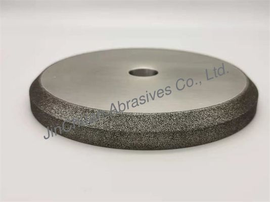 B126-2 Electroplated CBN Grinding Wheels Warna Abu-abu Disesuaikan 1531720 R0.15